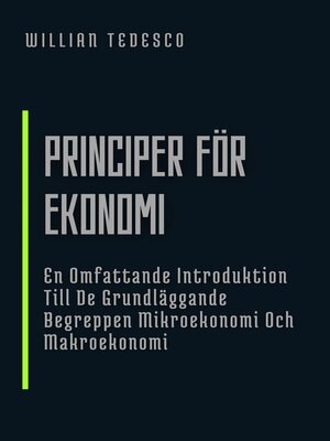 cover image of Principer För Ekonomi